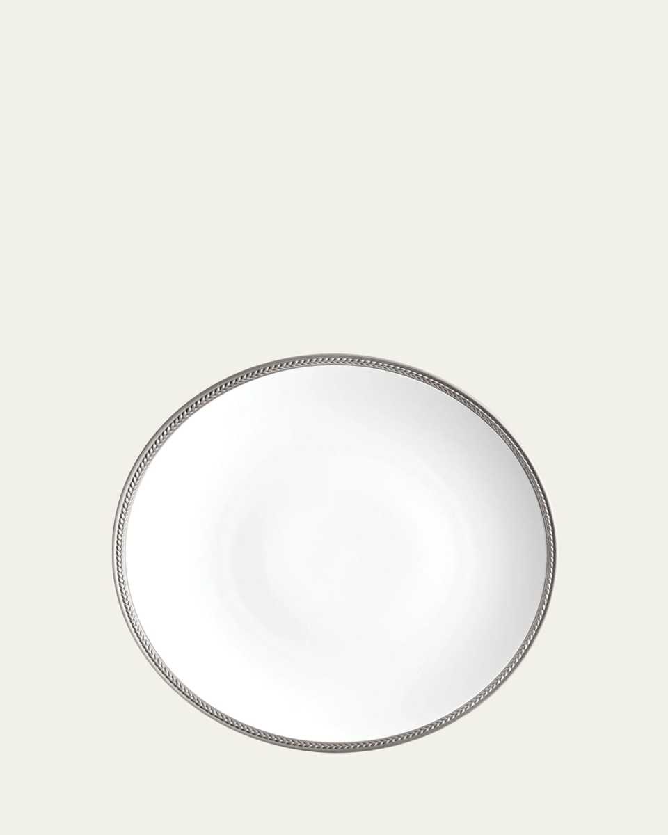 Soie Tressee Platinum Charger